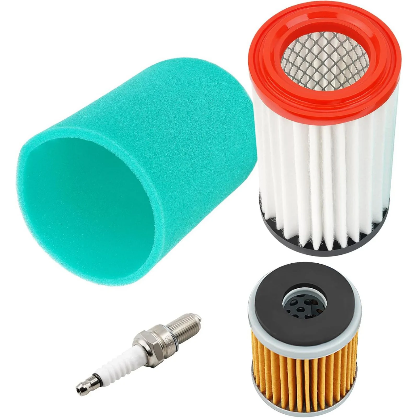 

1P0-E4450-00-00 4XE-E4450-00-00 Комплекты воздушных фильтров для квадроциклов, совместимые с Yamaha Big Bear 400 4x4 2000-2006 с масляным фильтром, свеча зажигания