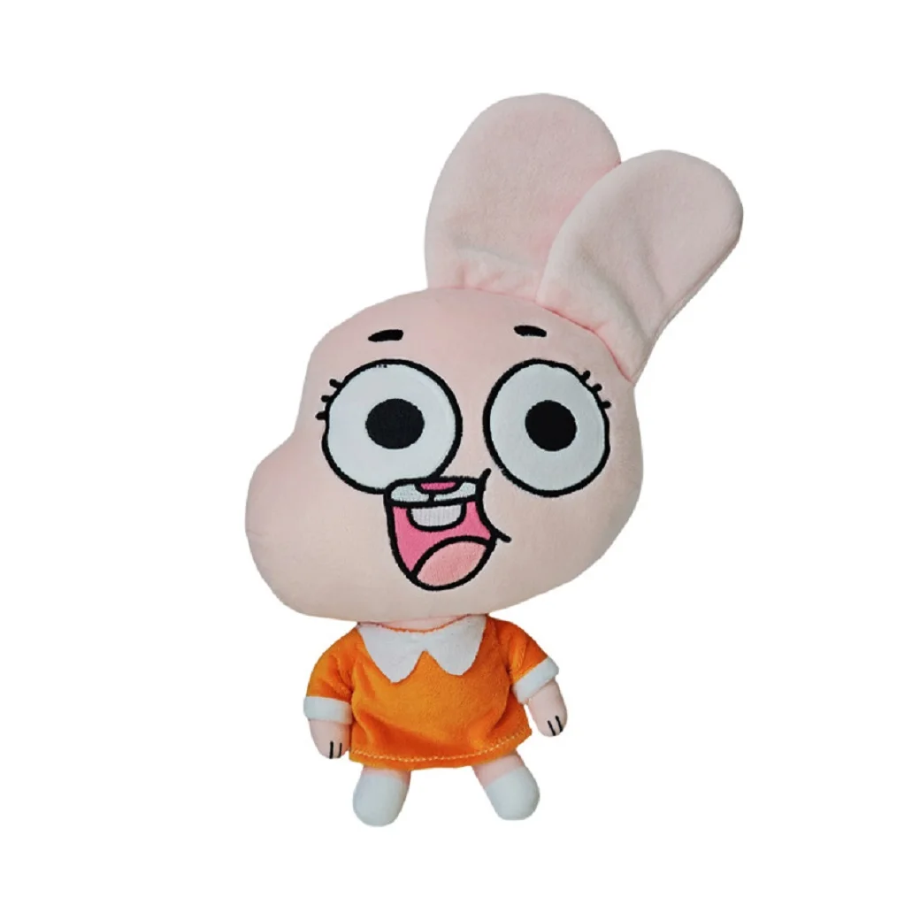 لطيف عالم غامبول داروين أفخم دمية الكرتون الموز جو أنيس ريتشارد نيكول بلوشي Kawaii لينة ديكور وسادة لعبة أطفال هدية