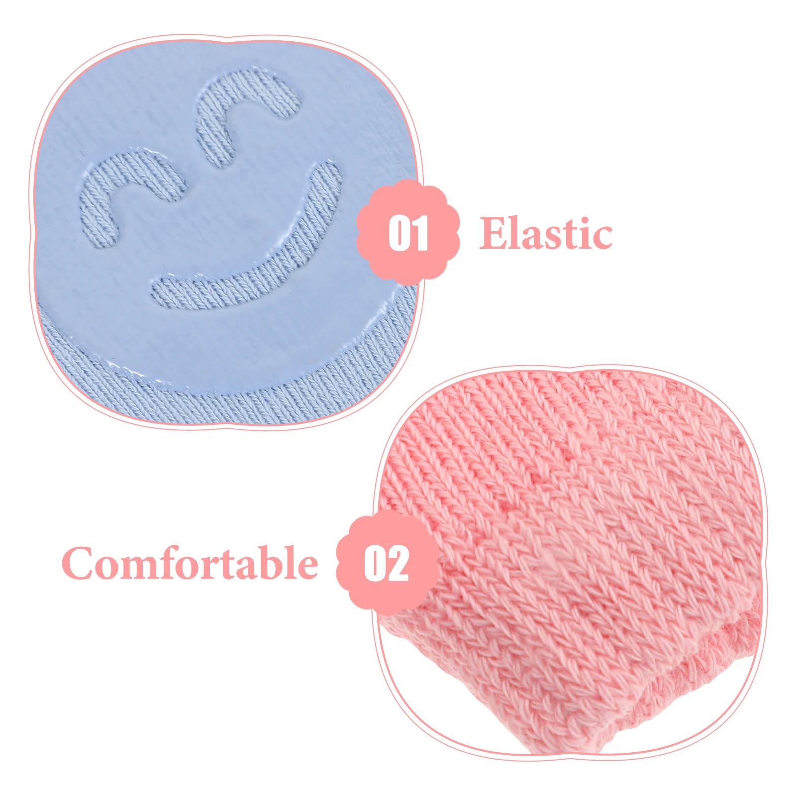 

2Pairs Baby Crawling Knee Pads Cotton Protector Comfortable Breathable Pads for Toddlers Baby Vibrating Pad Belly Warmer