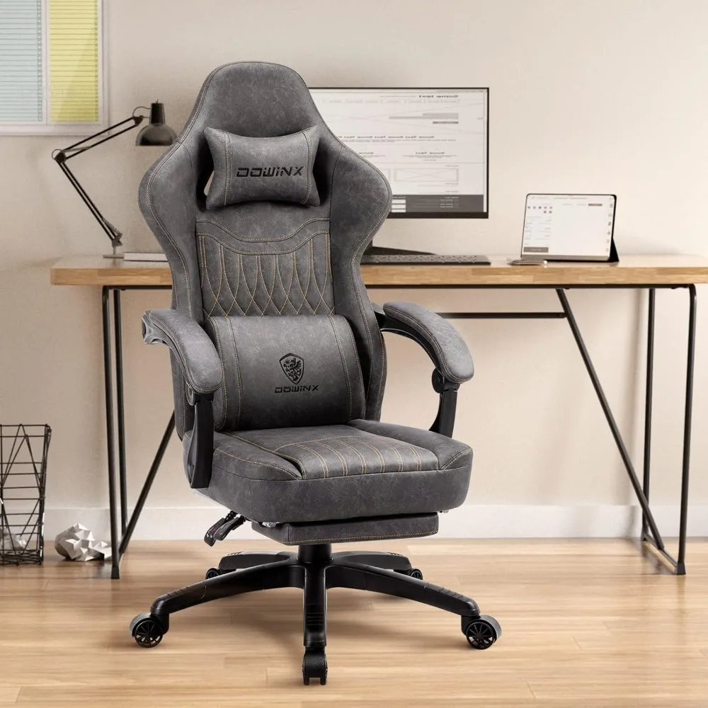 

Gaming Chair Breathable PU Leather Gamer Chair With Pocket Spring Cushion Computer Armchair Gamingchair Office Chairs Ergonomic