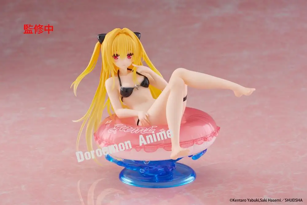 En Stock Original Taito Aqua Float Girls To Loveru Darkness Konjiki No Yami Anime Kawaii traje de baño niñas figuras modelo Juguetes