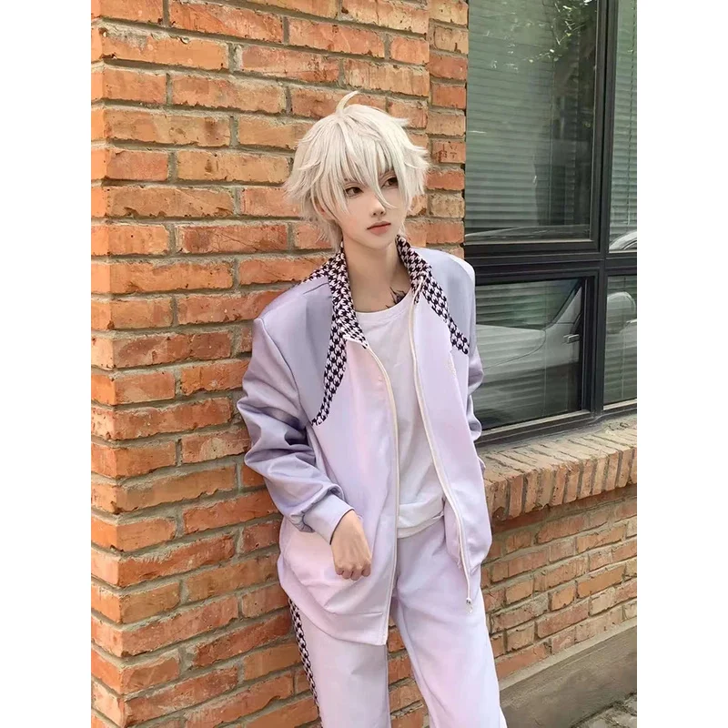 أزياء أنيمي بلو لوك ريو ناجي باشيرا التأثيرية Isagi Chigiri بدلة رياضية بسحاب ملابس رياضية سترة وسراويل بدلة كرة القدم جيرسي