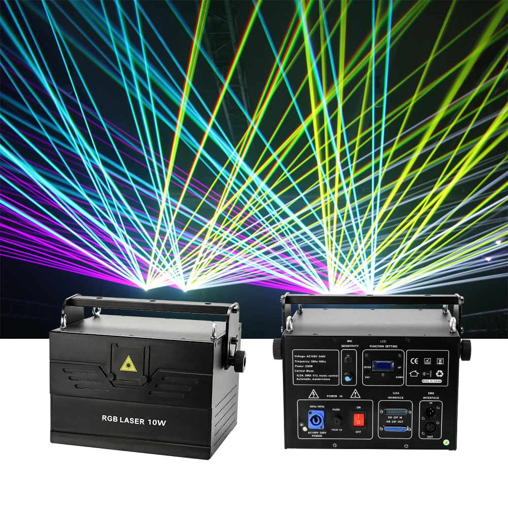 

Dj вечерние 3W 5W 10W rgb stage club bar laser светильник equipment