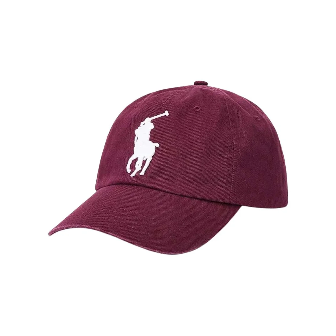Polo Ralph Lauren Cow Leather Baseball Caps Unisex Red 710941892002
