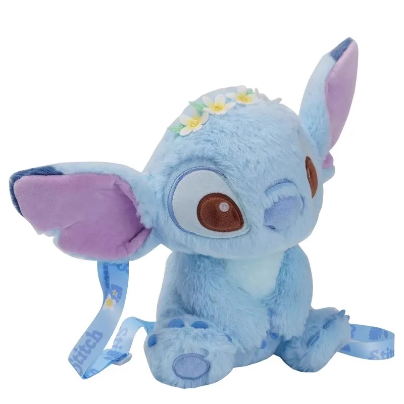 

Сумка через плечо Disney Star Baby Stitch, плюшевый кукольный рюкзак в качестве подарка на день рождения для девочек