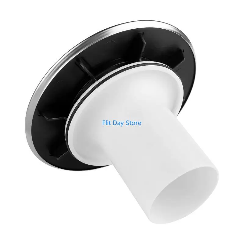 F92C Removable Floor Drain Cover Deodorant Shower Trap Cover Universal Shower Plughole Cover Removable Waste Trap Cover