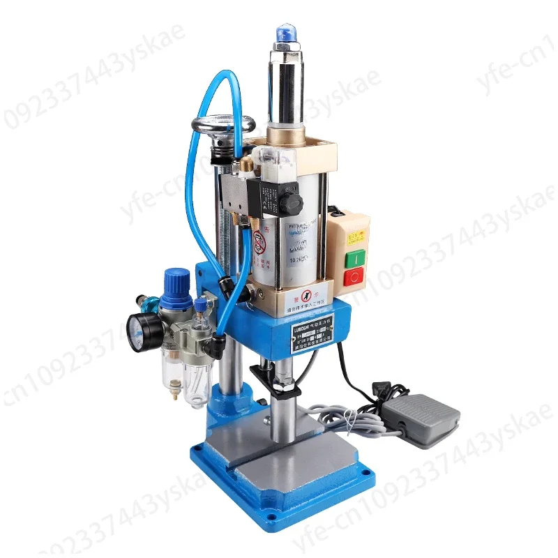 

Type 63 Fully Automatic Pneumatic Stamping Machine Desktop Single Column Press Small Pressing Machine Add Pressure Equipment