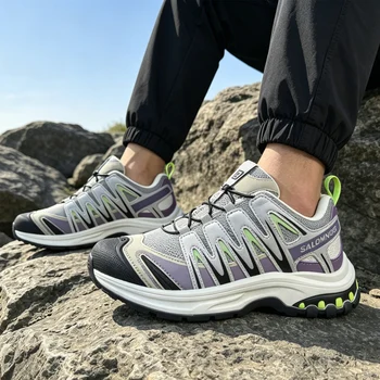 Letnie buty dla par, uniwersalne buty trekkingowe, oddychające buty do biegania, codzienne buty górskie.