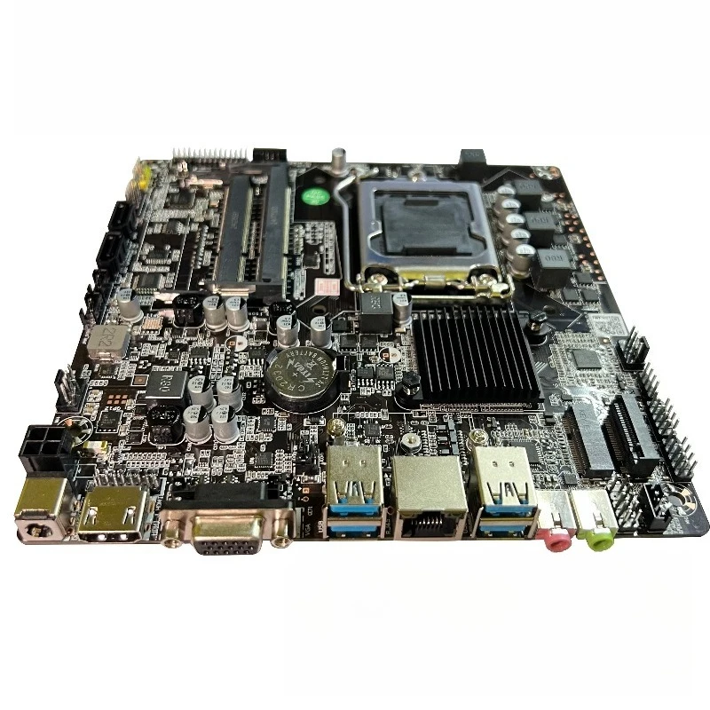 اللوحة الرئيسية للتحكم الصناعي للكمبيوتر H110 151-pin DDR3 الجديدة تدعم وحدة المعالجة المركزية من الجيل 6789