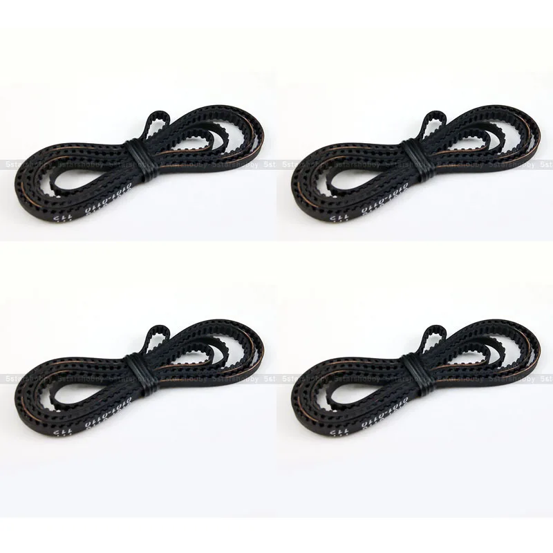 

4pcs tail Drive Belt for Align Trex T-Rex 450 Helicopter SE XL SE V2 V3 Pro helicopter