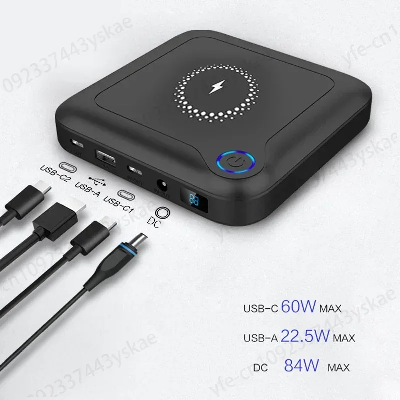 Portable CPAP Power Bank Pack 24V Mobile Battery for ResMed Sleep Apnea Machine Travelling