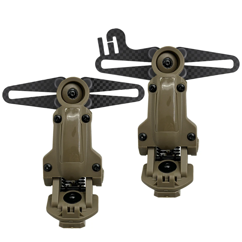 Tactical Helmet ARC Rail Adapter for Comtac II III Series Headsets Fit for OPS Core ARC and Team Wendy M-LOK Rail Helmet