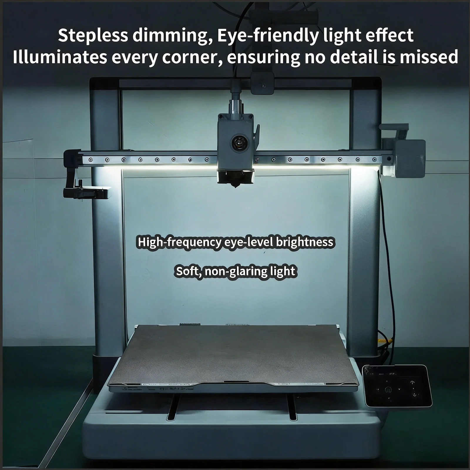 For Bambu Lab A1/A1 Mini/A2L Light Strip 24V 3D Printer Parts Fill Light Belt Kit For Bambulab A1 Special Light Strip