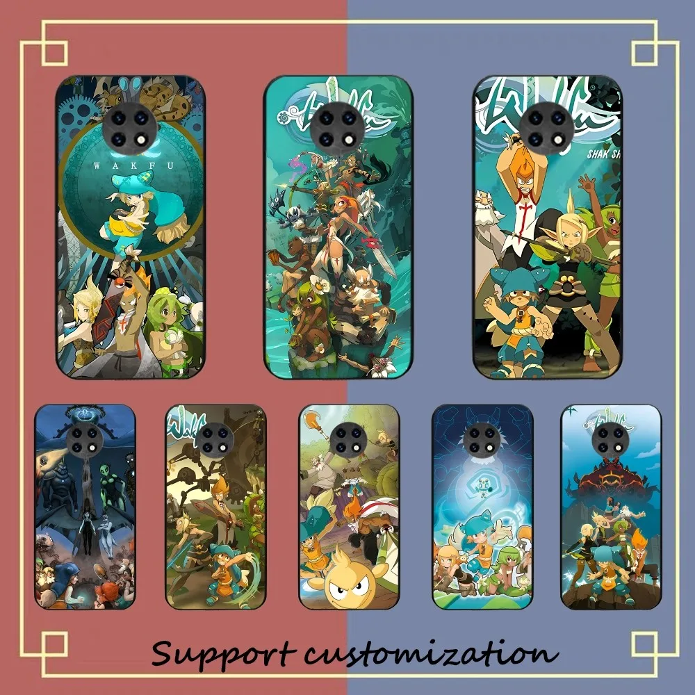 Game W-Wakfu Phone Case For Redmi Note 4 X 5 A 6 7 8 T 9 9S 10 11 11S 11Epro Poco M3 Pro