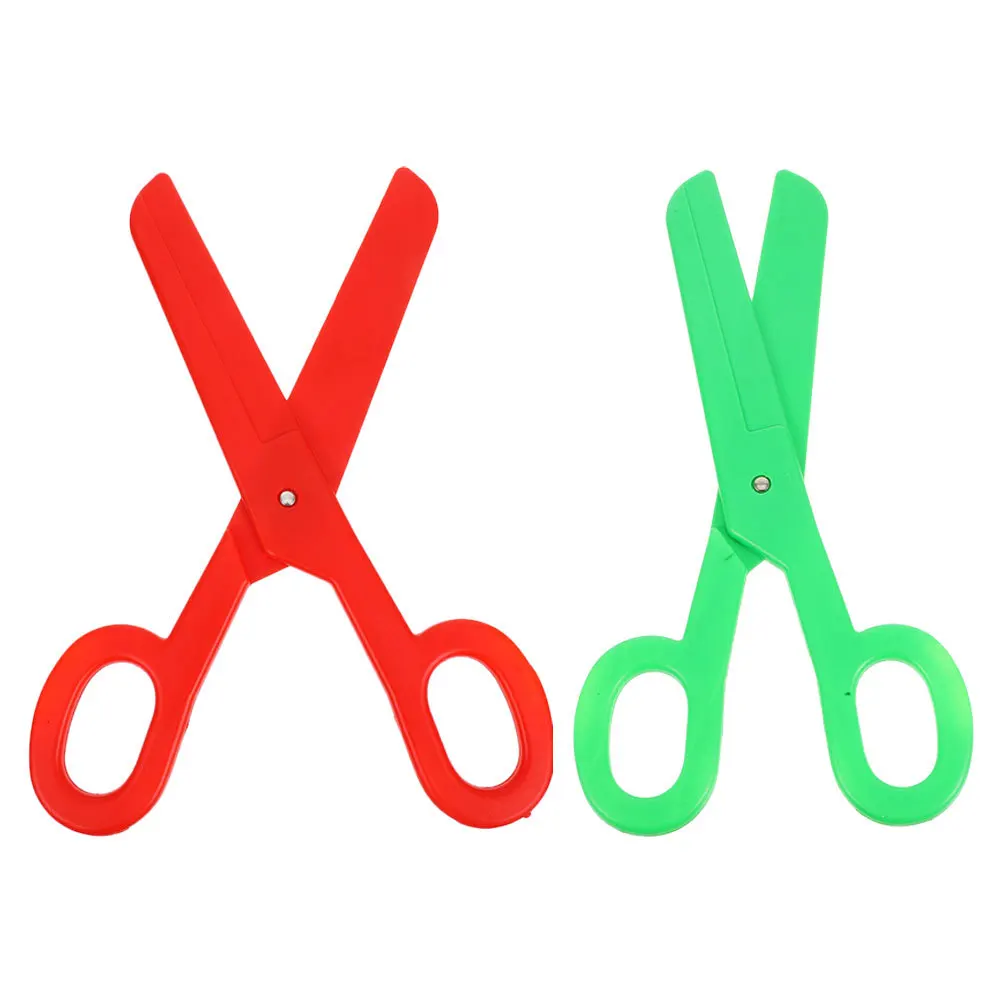 

2Pcs Giant Clown Scissors Plastic Oversized Costume Props Stage Performance Photo Booth Halloween Accessories Comedy Prank