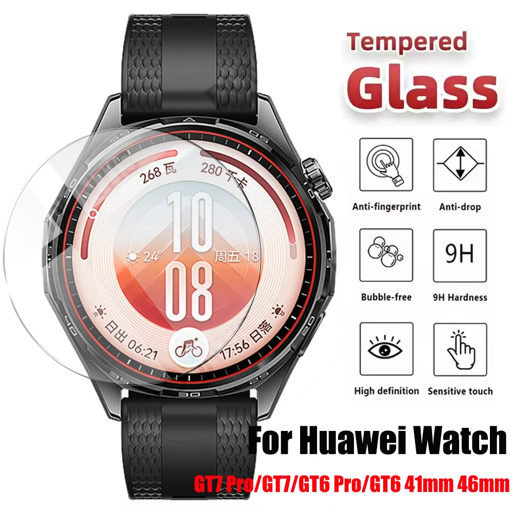 Tempered Glass Screen Protectors For Huawei Watch Gt7Pro Gt6Pro GT7 GT6 41Mm 46…