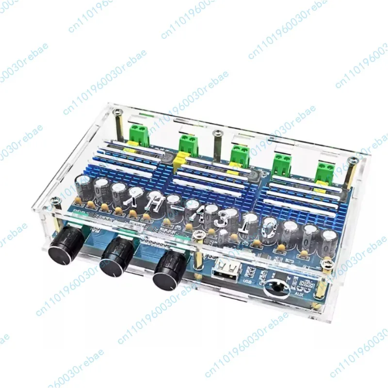 HIFI Audiophile Grade Four-Channel Bluetooth 5.0 Digital Amplifier Board TDA3116D2 with Tuning 2*50W+2*100W