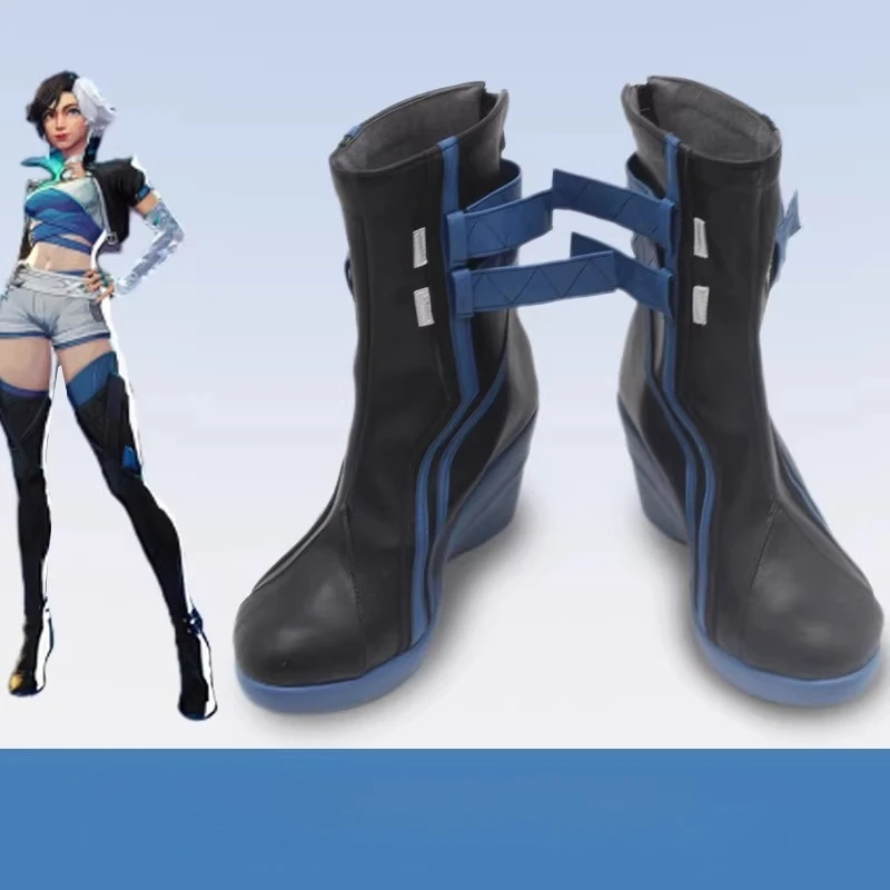 

Обувь для косплея в стиле аниме Seol Hee Luna Snow, изготовленная на заказ, ботинки, реквизит для Хэллоуина и карнавала