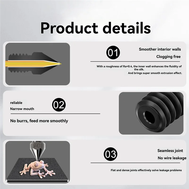 

Новый комплект Hotend Forir3 V2, сопла из закаленной стали Ntc100k, термистор, нагревательная трубка, блок нагревателя горла, детали 3D-принтера 0,8 мм