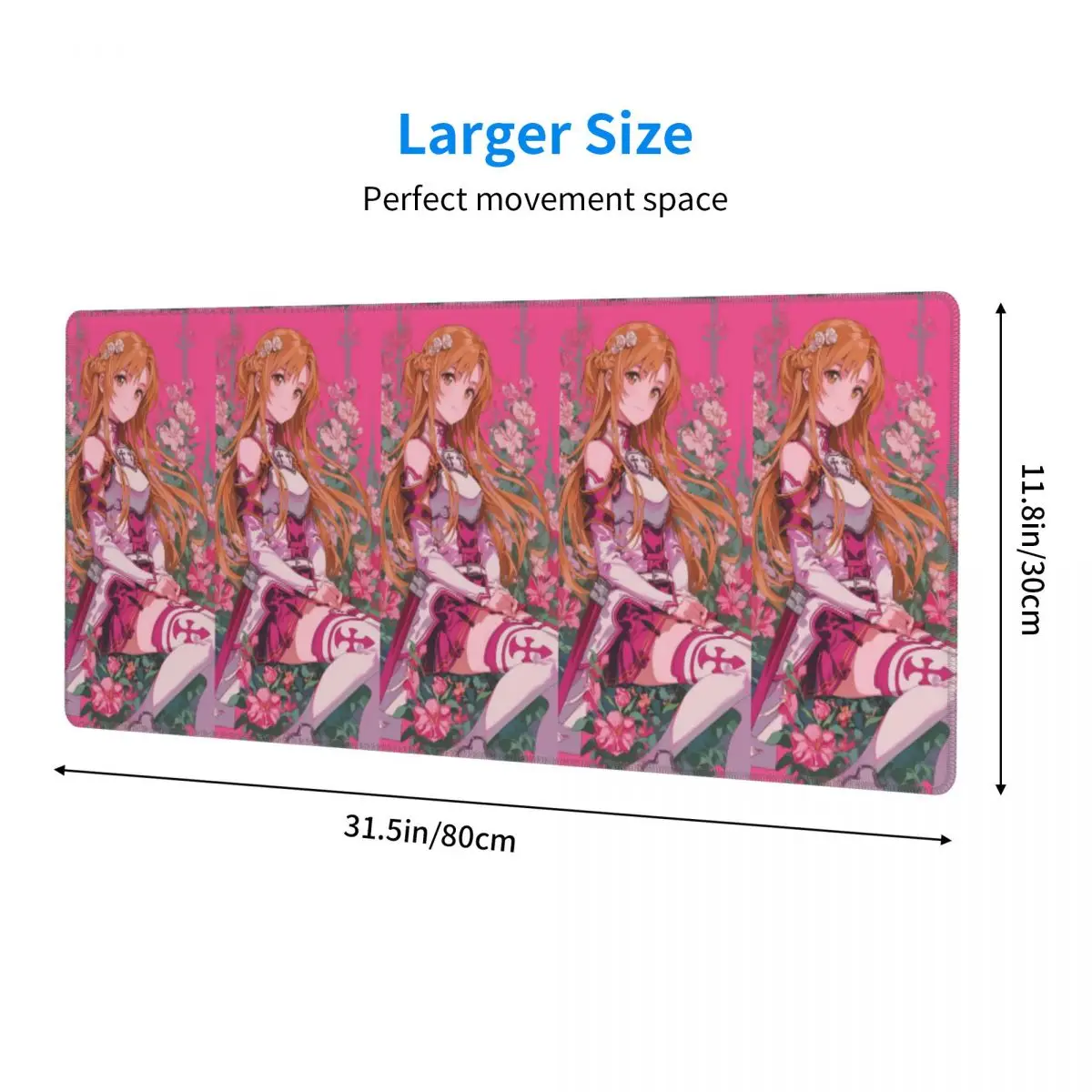 Large Mouse Pad Sword Art Online Gamer PC Laptop Mats Keyboard Carpet Computer Gaming Office Accessories Desk Mat