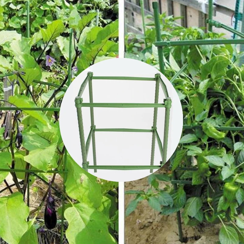 

Plant Support Pile Green Houses Arrangement Vine Climbing Bracket Portable Garden Flower Racks Tool Plant Cages