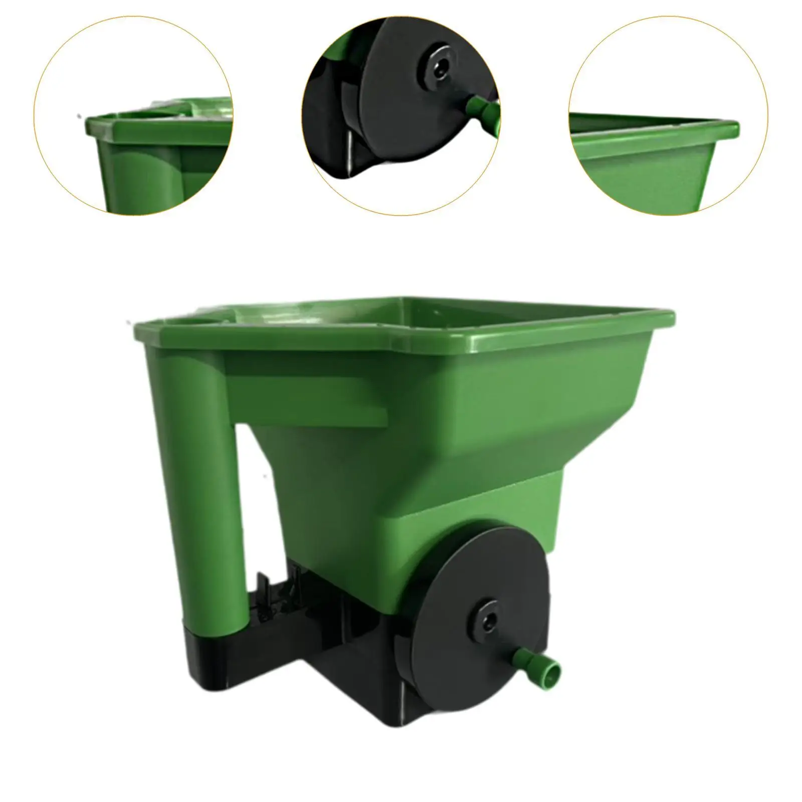 Fertilizer Spreader Handheld Spreader Garden Supplies, Portable, Gardening Tools, Hand Tool, Handheld Fertilizer Dispenser