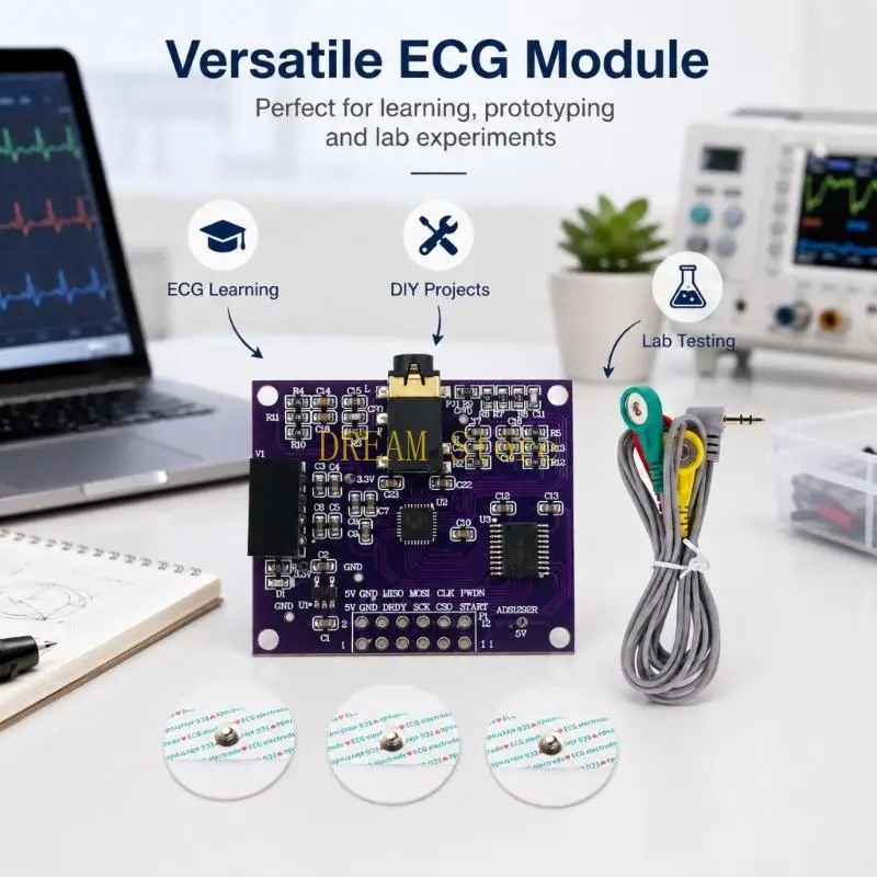 ADS1292R Controller Module Board for Controller Study Tasks Best Sale