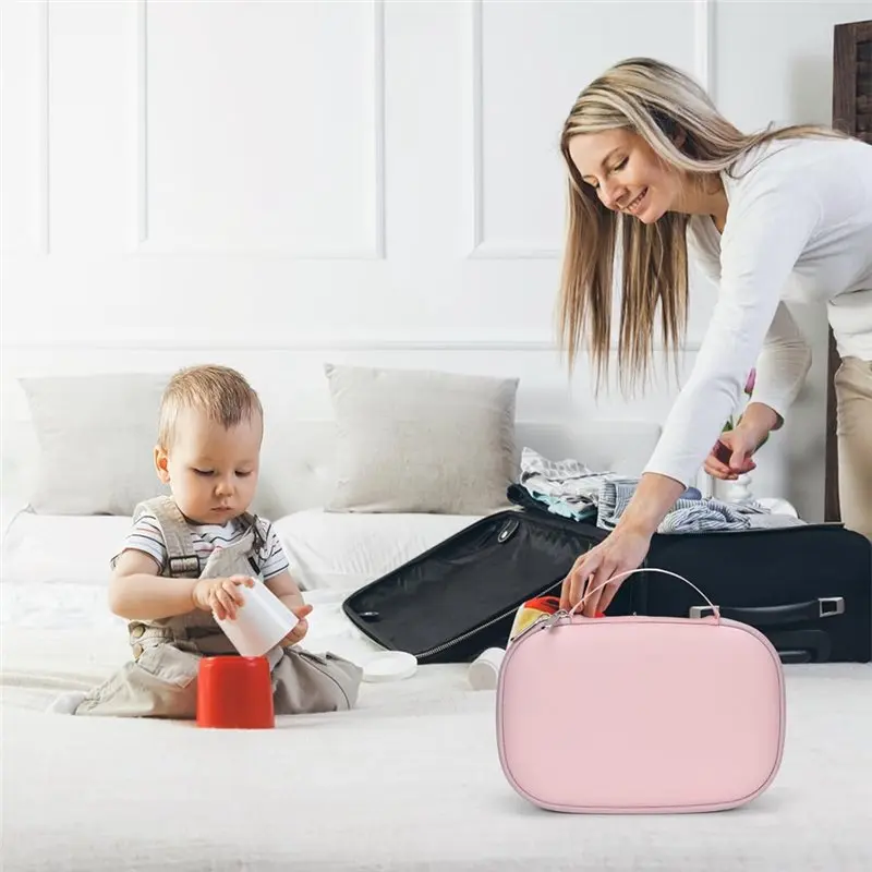 AS96-For Hands Compatible For Momcozy/Willow Eufy/Security Medela Breast Pump- Wearable Storage Case Included