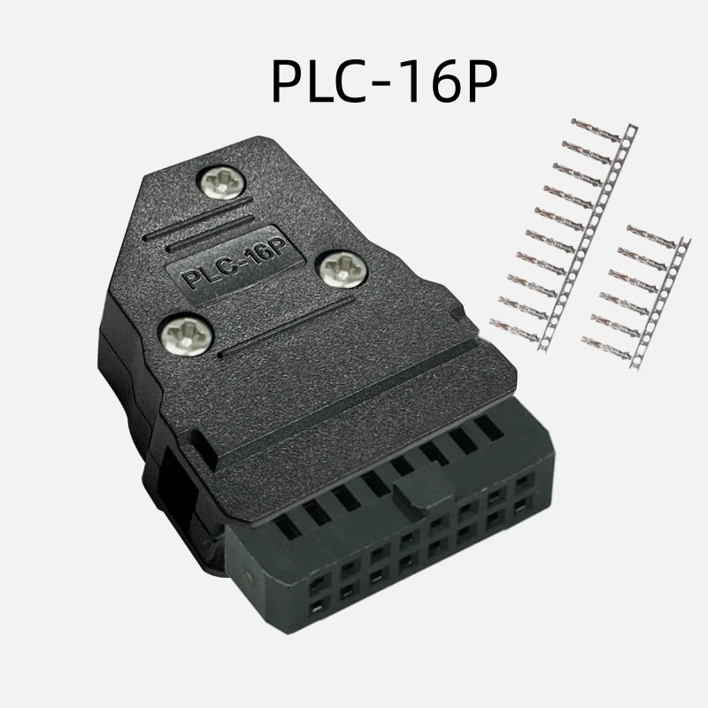 5 Sets PLC-20 Steckverbinder PLC-10P 20P 26P 34P 40P 50P Hornstecker MIL-Stecker – Detail 7