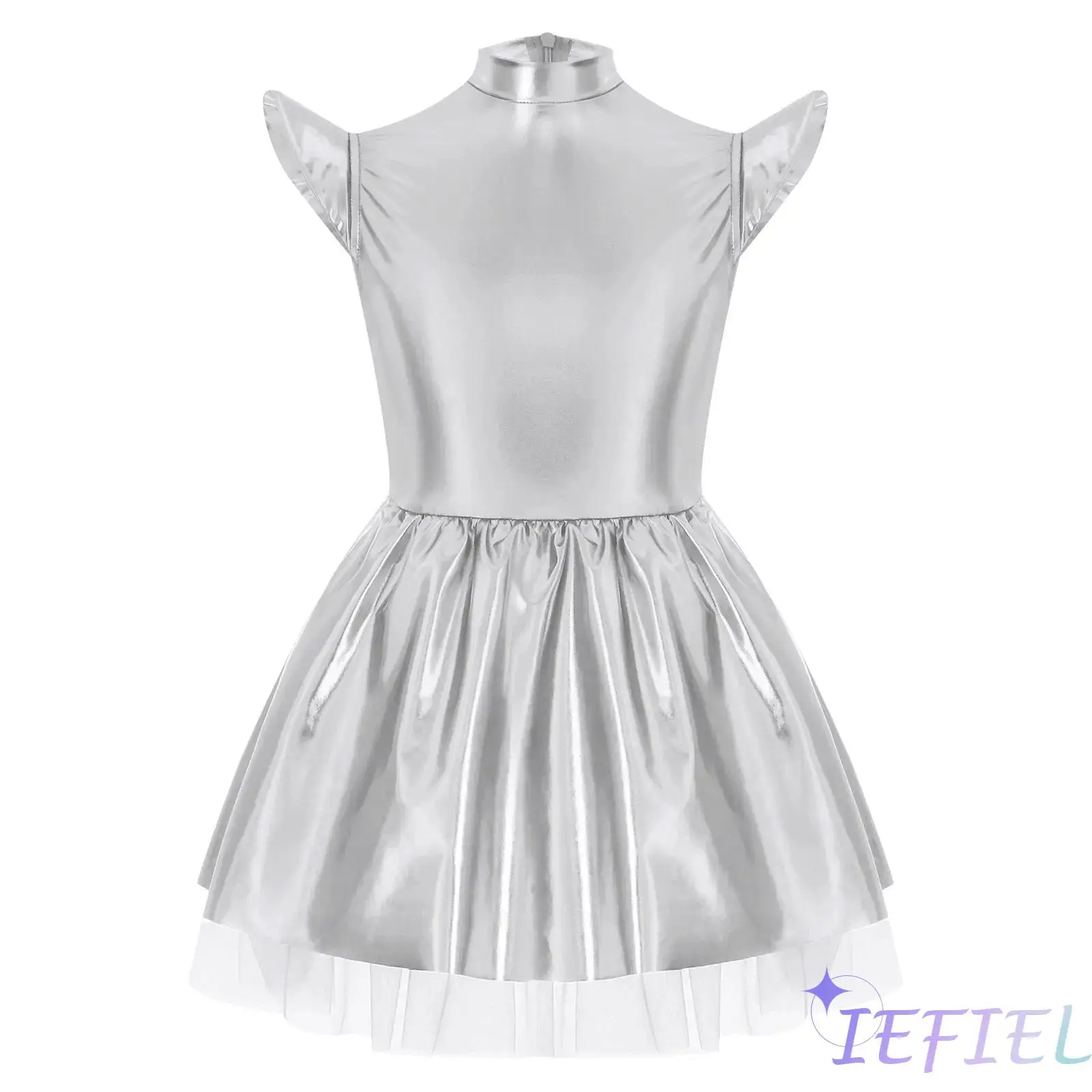 alien princess dress up Women's Galactic Alien Babe Costume, Size: Medium, Gray