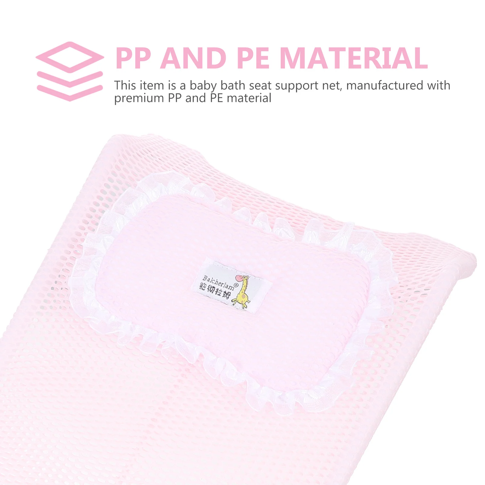 

Newborn Bath Cushion Infant Non-Slip Bathtub Seat Baby Shower Bather Mesh Shower Support Mat Pad For Travel Portable Use
