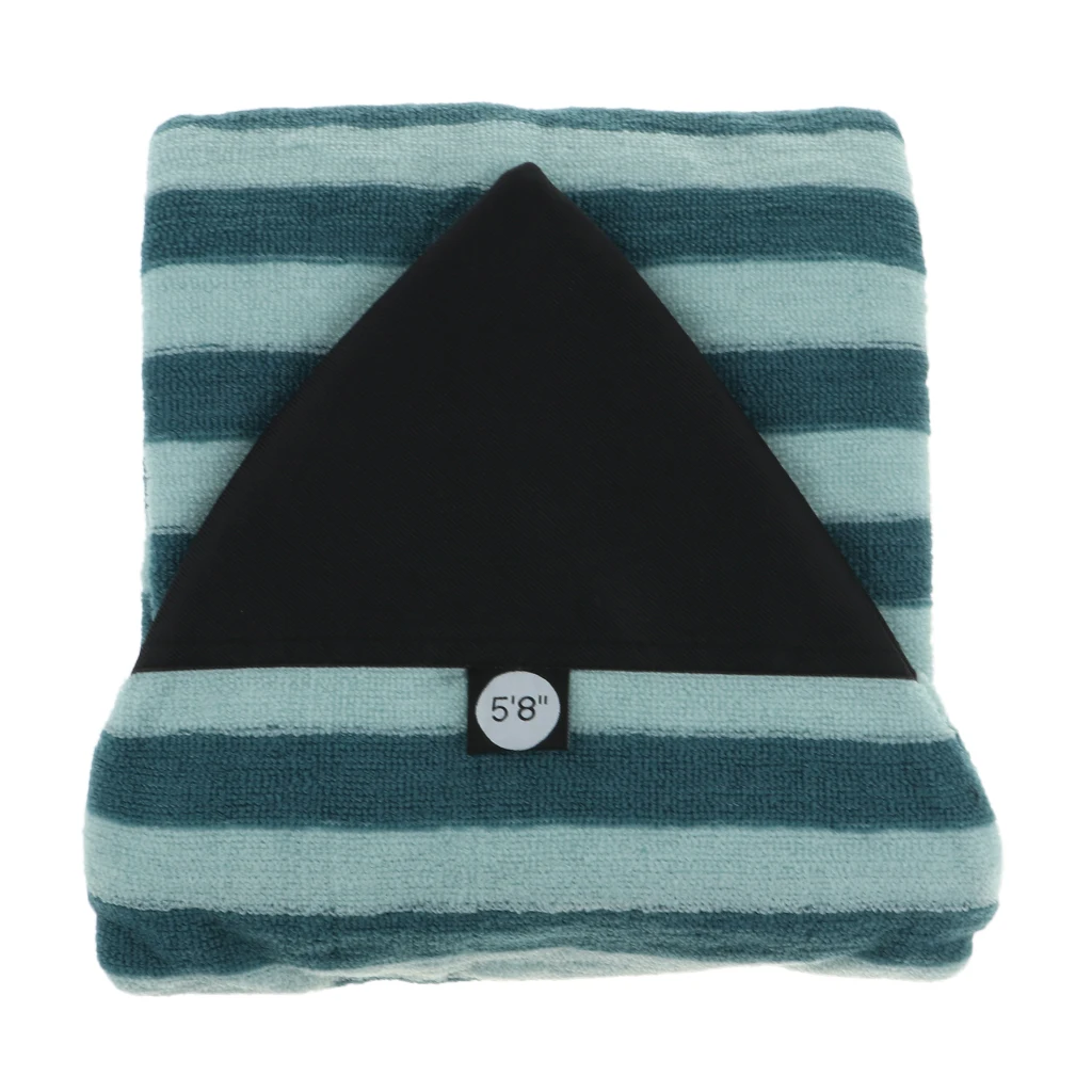 

Surf Board Storage Case Green Striped Lightweight Protective Sock Sleeve Bag for Paddle Surf Board and Windsurfing