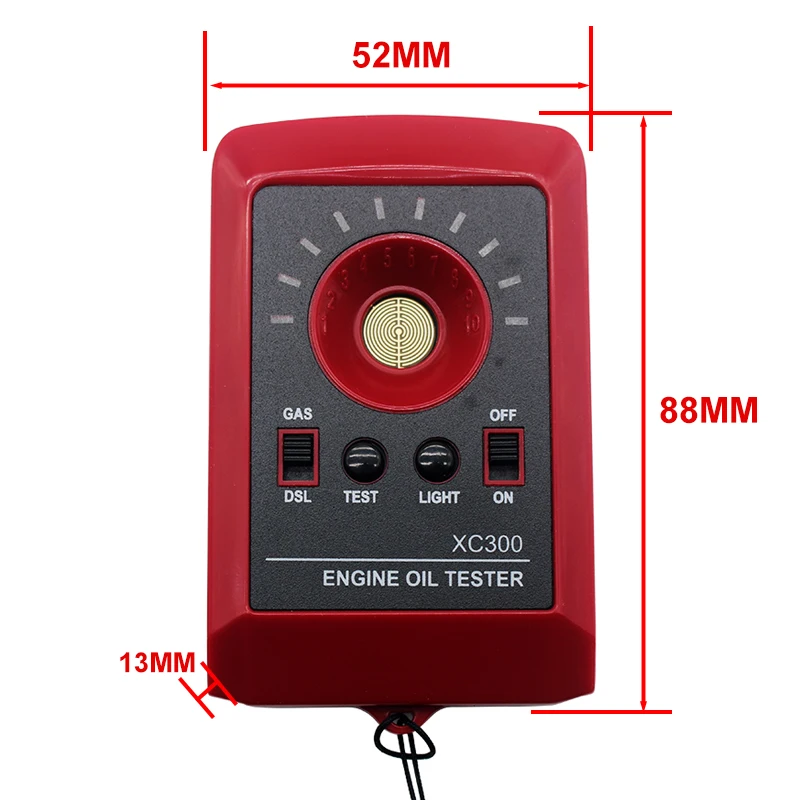 Automotive Engine Diagnosis Digital Automotive Oil Tester Gas Diesel Engine Diesel Fluid Analyzer Engine Oil Quality Tester