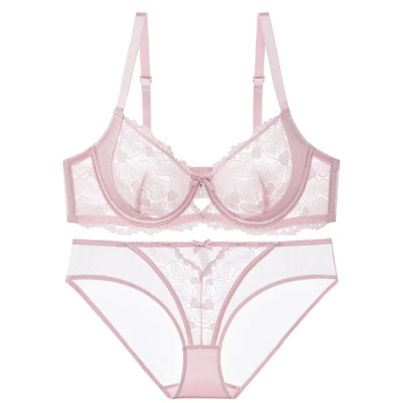 

Plus Size Bras for Big Bust Women Red Lace Full Bust Minimizer DDD Cup Thin Shapewear Underwire Sexy Full Coverage