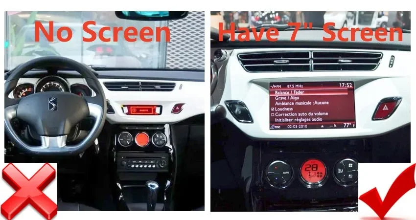 Autoradio Android 14 9" Pour Citroën C3 DS3 2010-2016 - GPS, CarPlay/Android Auto, WiFi, Bluetooth, Avec Caméra De Recul