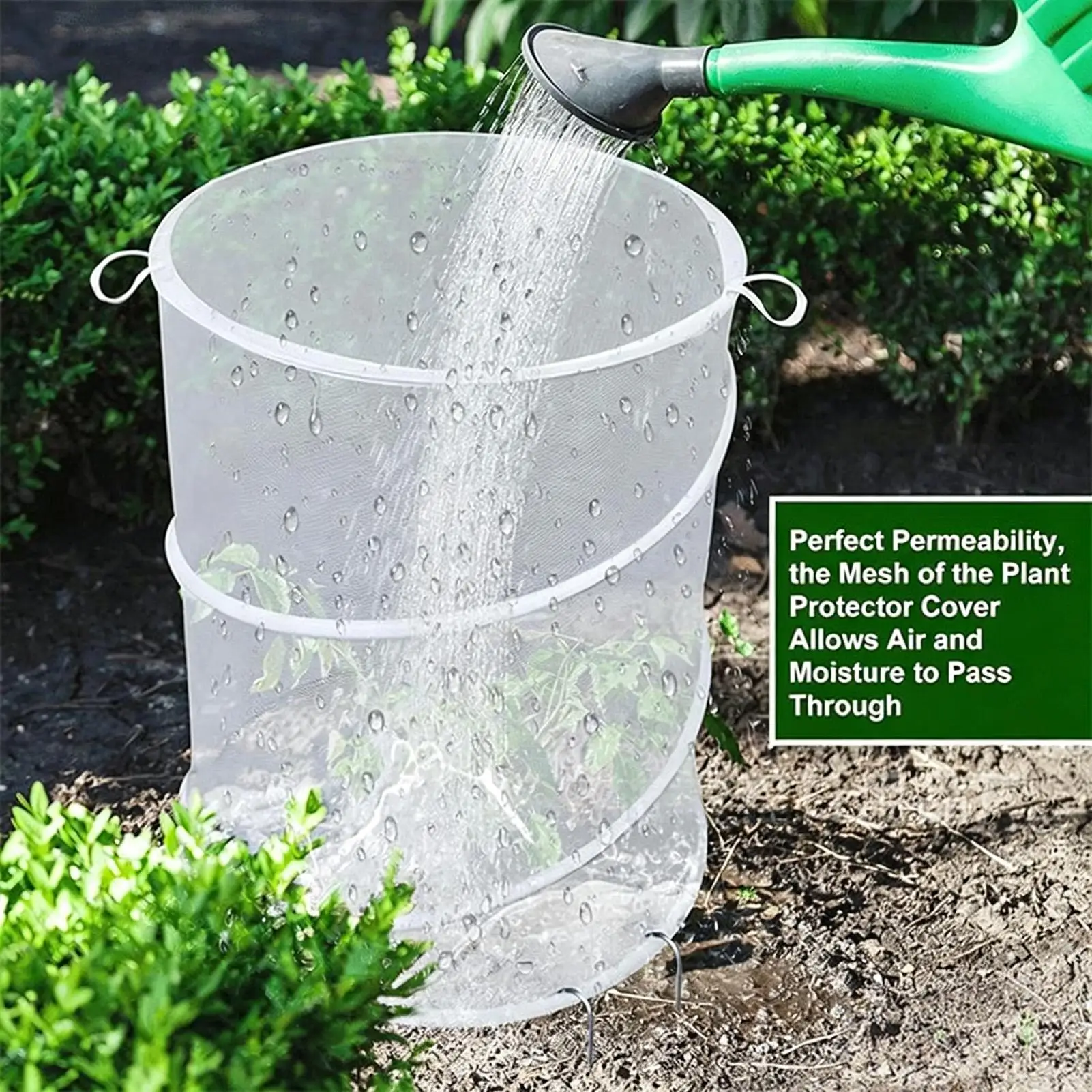 Mesh Plant Cover Pop Out Protector Net for Vegetable Fruit Flower Seedling Strawberry Garden Yard Pot Outdoor Insect Netting