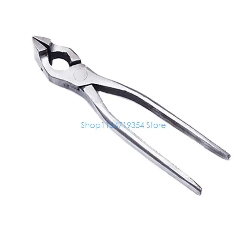 0XLD Flexible Handbags Purse Tools Pliers for Professional Artisans Amateurs Leather Craft Flatten Pliers Handy Light Weight