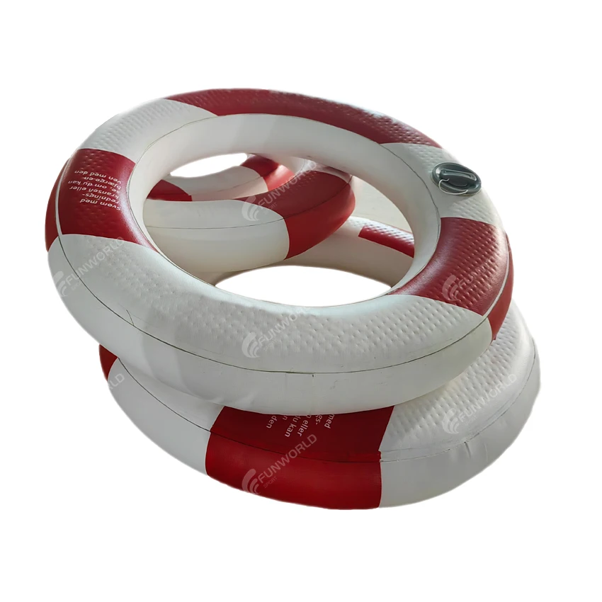 Inflatable Life Preserver Ring Life-saving Floating Ring Rescue Swimming Buoy Swim Buoy For Ocean Lake Pool