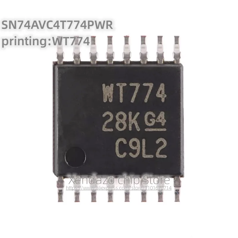 10pcs/lot SN74AVC4T774PWR printing WT774 TSSOP-16 package Original genuine Voltage reference chip