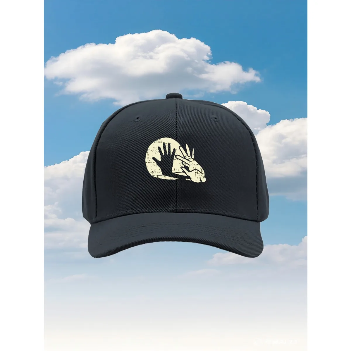 قبعة سائق الشاحنة موديل جديد 2025 تتوهج في الظلام مع مقاس قابل للتعديل وتصميم مطبوع ممتع، مثالي