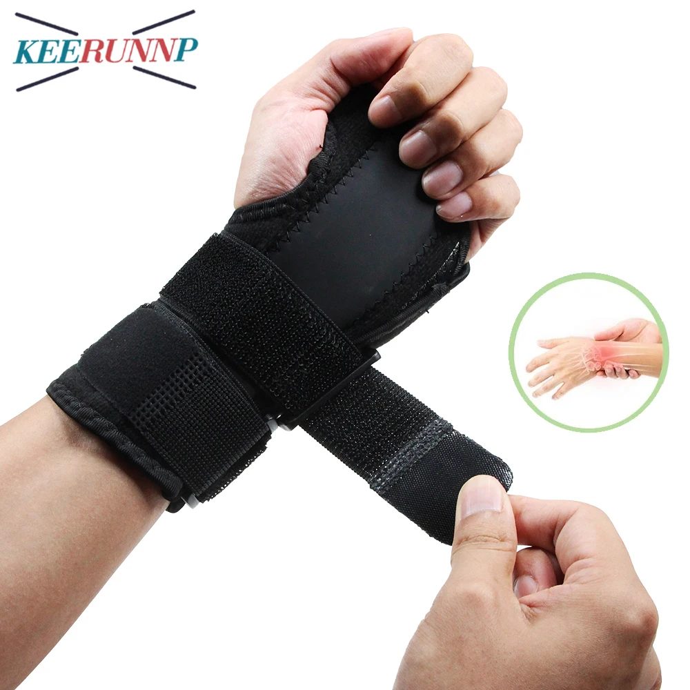 

1PC Wrist Brace for Carpal Tunnel,Wrist Brace Night Support,Adjustable Wrist Splint Hands,Wrist Support for Women Men,Arthritis