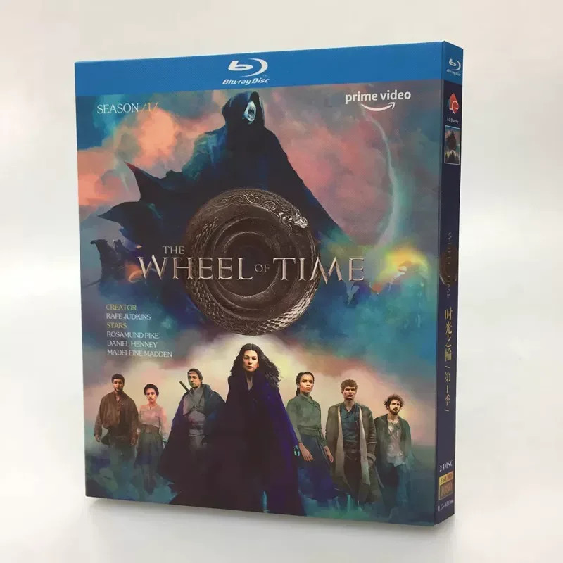 BD Blu-ray High Definition Action Fantasy American Drama Wheel of Time Seasons 1 2 3 2021 6 Discs Boxed Set