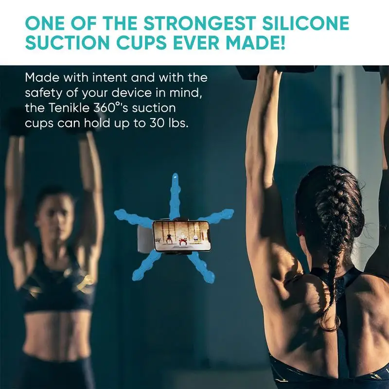 Octopus SLR Mobile Phone Holder Flexible Tentacle Holder Bendable Suction Cup Desktop Rubber Holder For Live Shooting