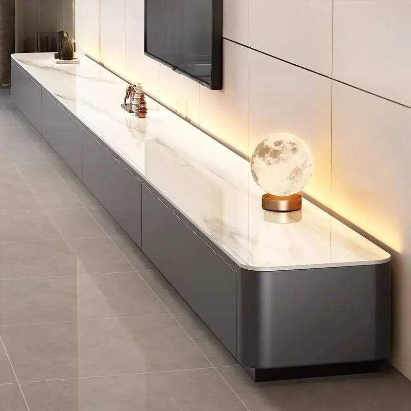 

European Minimalist Tv Cabinet Drawers Hiding Designer Vintage Tv Cabinet Unique Nordic Modern Muebles De Sala Furniture Home