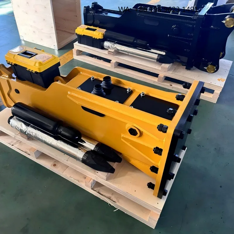 Universal Top Box Silenced Hydraulic Breaker High Strength Demolition Tool 3-7 Ton Excavator Multi Scene Construction Accessory