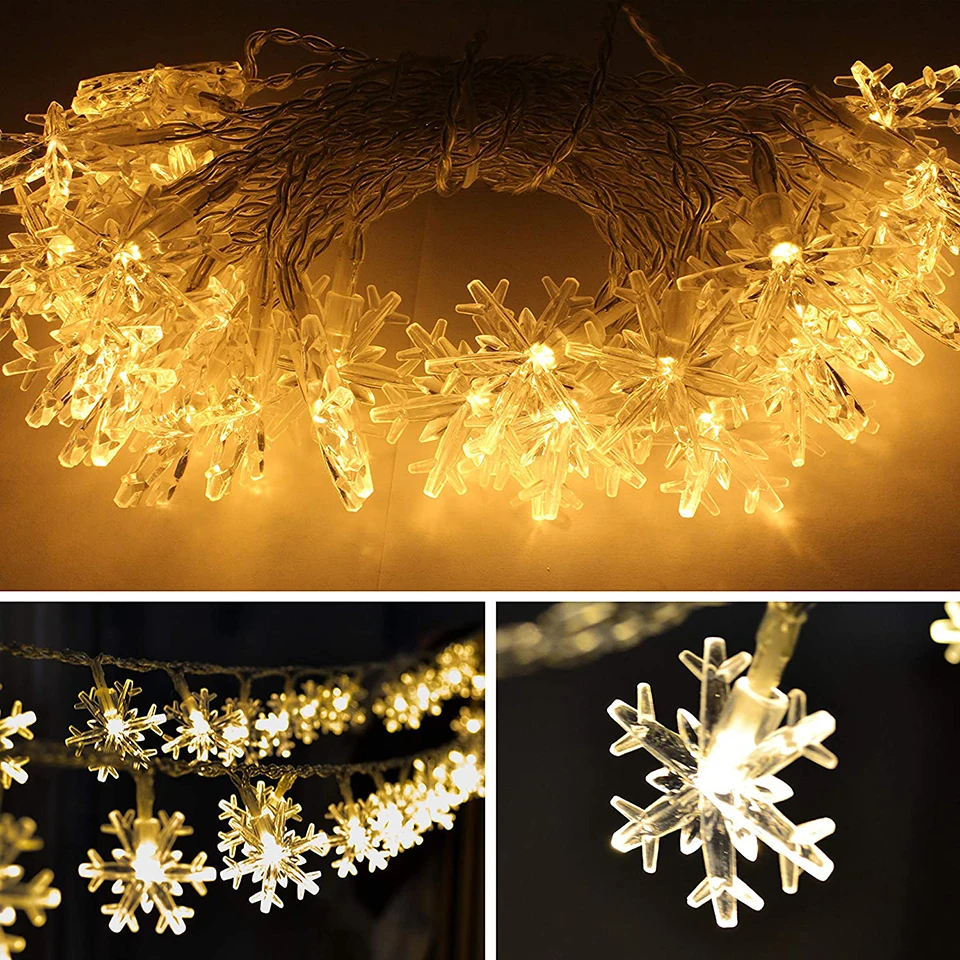 Fall Decor Maple Bladeren Garland String Lights Voor Thanksgiving Halloween Bal Fairy Light Thuis Wedding Party Kerst Decor