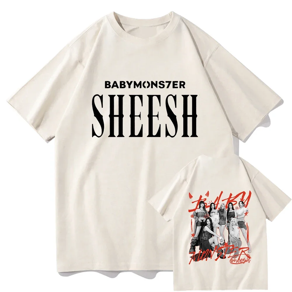 BABYMONS7ER Abum Sheesh T Shirts Cool Men/Women Clothes Harajuku Aesthetic Tshirt Unisex Streetwear Cotton Tops view 2