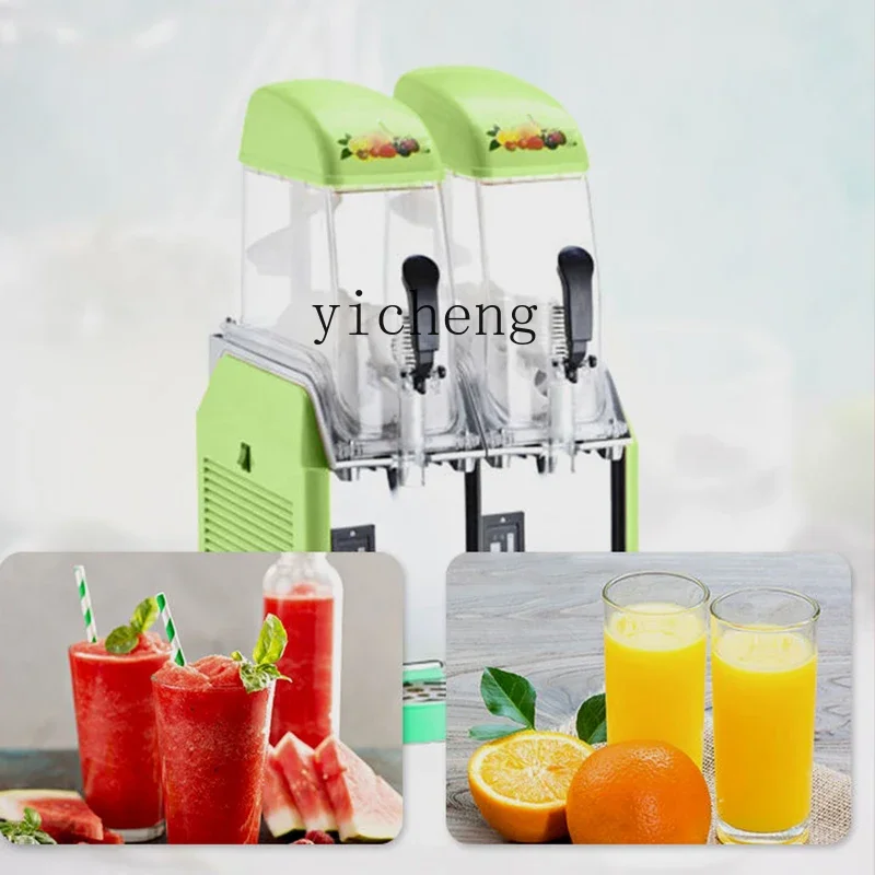 CC21 Snow Melter Beverage Juicer Self-service Commercial Slush Machine Single Cylinder Double Cylinder Three Cylinder Smoothie