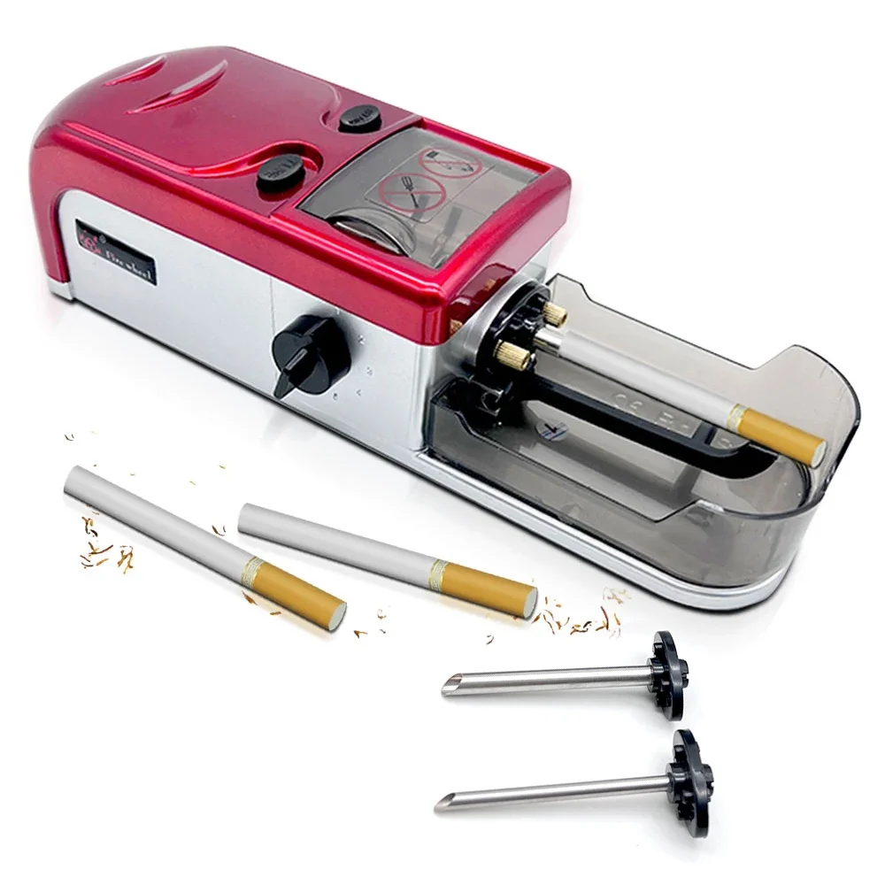 

3 In 1 Electric Cigarette Maker For 5.5/6.5/8mm Automatic Cigarette Rolling Machine 5 Modes Adjustment Cigarette Making Device