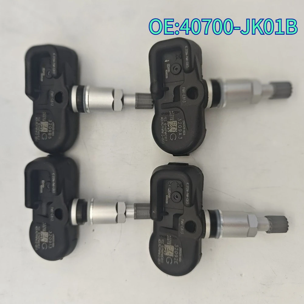 High quality New For 4PCS 40700-JK01B Tire Pressure Monitor Sensor PMV-C813 For 2009 Infiniti EX35 FX35 FX50 G37 2012-2013